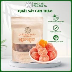 Quất Sấy Cam Thảo – Chua Ngọt Dịu, Cay Nhẹ Tự Nhiên – Món Ăn Vặt Thanh Mát Mỗi Ngày