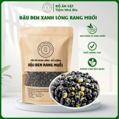 Đậu Đen Xanh Lòng Rang Muối Organic