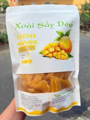 Xoài Sấy Dẻo Không Đường – Chua Ngọt Tự Nhiên | Không Phẩm Màu – Không Chất Bảo Quản