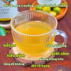 Tắc Gừng Mật Ong Đường Phèn 440gr