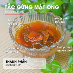 Tắc Gừng Mật Ong Đường Phèn 440gr