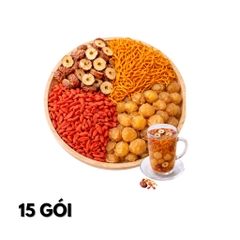 Trà Đông Trùng Hạ Thảo Tứ Vị Bồi Bổ Sức Khỏe, Sinh Khí, Nguyên Liệu Thiên Nhiên - Tiệm Nhà Bia