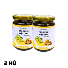 Tắc Gừng Mật Ong Đường Phèn 440gr - Hỗ trợ ho, viêm họng, đau rát cổ họng - Tiệm nhà Bia