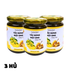 Tắc Gừng Mật Ong Đường Phèn 440gr - Hỗ trợ ho, viêm họng, đau rát cổ họng - Tiệm nhà Bia