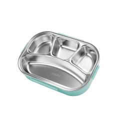 Hộp cơm cho trẻ em 4 ngăn inox 304, dung tích 1L Elmich 0009N4