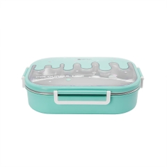 Hộp cơm cho trẻ em 4 ngăn inox 304, dung tích 1L Elmich 0009N4