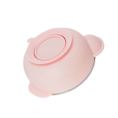 Bát ăn cho trẻ em hình gấu inox 316 Elmich Babycare EL-0008GAU