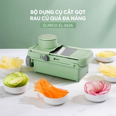 Bộ dụng cụ cắt gọt rau củ quả đa năng Elmich EL8426