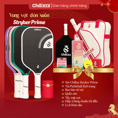 [COMBO TẾT 2026 - Mua 1 Tặng 5] Vợt Pickleball CHILLAX Stryker Lõi TrueFoam Tặng Full Phụ Kiện Chillax Kèm Lì Xì Khai Vận