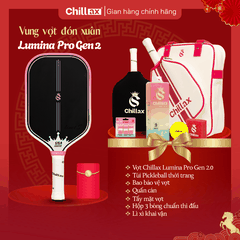 [COMBO TẾT 2026 - Mua 1 Tặng 5] Vợt Pickleball CHILLAX Lumina Tặng Full Phụ Kiện Chillax Chính Hãng Kèm Lì Xì Khai Vận