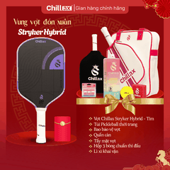 [COMBO TẾT 2026 - Mua 1 Tặng 5] Vợt Pickleball CHILLAX Stryker Lõi TrueFoam Tặng Full Phụ Kiện Chillax Kèm Lì Xì Khai Vận