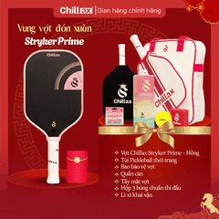[COMBO TẾT 2026 - Mua 1 Tặng 5] Vợt Pickleball CHILLAX Stryker Lõi TrueFoam Tặng Full Phụ Kiện Chillax Kèm Lì Xì Khai Vận