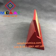Biển Tên Chức Danh Gỗ Đồng Tam Giác