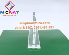 Bảng Chức Danh Mica Trong Suốt 10x20, biển tên mica trong suốt để bàn KT 10x20cm