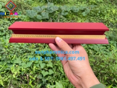 Biển chức danh mica đế gỗ 12x24 cm
