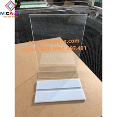 Menu Mica A5 Đế Gập Chữ T