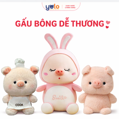 Gấu bông heo cosplay siêu đáng yêu làm quà tặng bạn bè người thân