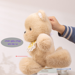 Gấu bông Búp bê vitality .thú nhồi bông chạy bộ Vitality mềm mại và dễ thương hàng nhập khẩu lông kim cao cấp