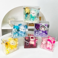 set quà gấu bông móc khóa kuromi, gấu dâu, helokitty,tốt nghiệp, quà tặng độc lạ sinh nhật ngày lễ 1/6. 20/10.noel STN2