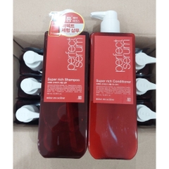 Dầu Gội - Xả mise en scène Perfect Serum Original 680ML phục hồi hư tổn, giúp tóc suôn mềm, bồng bềnh