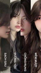 Dầu Gội Xả Mixrs Glaric Giúp Tóc Suôn Mượt, Giảm Gàu, Giảm Gãy Rụng, Phục Hồi Hư Tổn 500ML/ 800ML