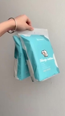 Bông Tẩy Trang Cừu Habaria Sheep 100% Cotton Bịch 234 Miếng, Mềm Mại, Dày Dặn myphambamboo