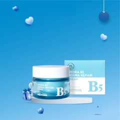 Combo serum và kem dưỡng B5 Prettyskin - bộ đôi dưỡng trắng da, phục hồi cấp ẩm da