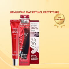 Kem dưỡng mắt Pretty Skin Wrinkle Eraser Roll On Eye Cream Retinol 30ml