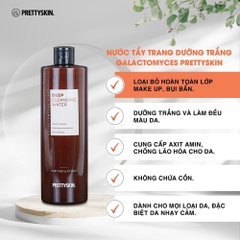 Nước Tẩy Trang Cho Mọi Làn Da Pretty Skin Cleansing Water, nước tẩy trang cho da khô, da dầu, da mụn, da nhạy cảm