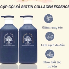 Dầu gội xả phục hồi hương nước hoa Biotin Collagen Essence VOUDIOTY Blue 500ML