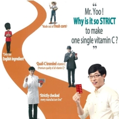 Viên uống bổ sung Vitamin C 1000mg Eundan - Hộp 120 viên, tăng cường hệ miễn dịch, hỗ trợ làm đẹp da