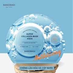 Mặt Nạ Miếng Ngừa Lão Hóa, Bổ Sung Collagen, Dưỡng Trắng & Cấp Ẩm Banobagi Vitamin, Super Collagen Mask 30ml