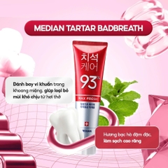 Kem đánh răng Median 93% 120g chính hãng