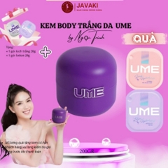 Ume Ngọc Trinh- Kem Dưỡng Trắng Da Body Giúp Hỗ Trợ Mờ Vết Thâm Sạm, Cấp Ẩm, Chống Nắng Cho Da 200gr Chính Hãng