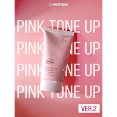 Kem Chống Nắng Pink Tone Up Sun Cream Pretty Skin 50+ PA++++