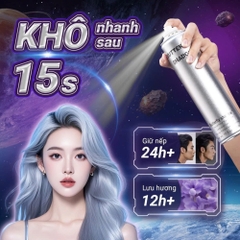 Gôm xịt tóc Butterfly Shadow giữ nếp tự nhiên tạo kiểu tóc nam, nữ
