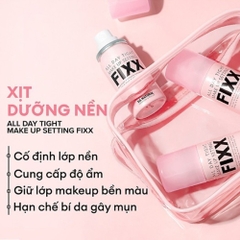 Xịt Khóa Makeup Toàn Diện So Natural Phân Loại Theo Từng Loại Da All Day Tight - Real Matte - Water Glow 75ML