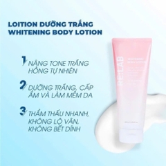Kem Dưỡng Trắng Da Body RELAB Whitening Nâng Tone Body Lotion 200 ml