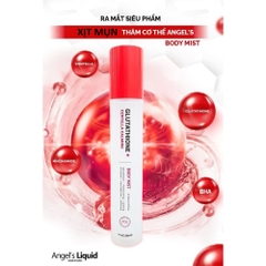 Xịt Giảm Mụn Lưng Sáng Da Cơ Thể Angel's Liquid Glutathione+ Spot Care Body Mist 150ml