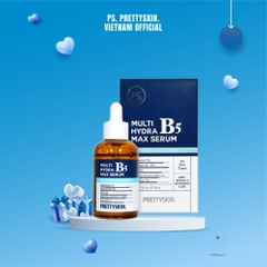 Combo serum và kem dưỡng B5 Prettyskin - bộ đôi dưỡng trắng da, phục hồi cấp ẩm da