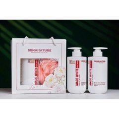 Sữa tắm senanature trắng da, dưỡng ẩm làm sạch sâu body wash nước hoa 500ml