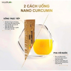 Nghệ Nano Lux Masilraon Hàn Quốc Hộp 30 Gói Và 60 Gói - Dưỡng Trắng Da, Ngủ Ngon, Tăng Sức Đề Kháng, Hỗ Trợ Dạ Dày