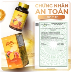 Viên Uống AMS SLIM Hỗ Trợ Chuyển Hóa Chất Béo Giảm Cảm Giác Thèm Ăn