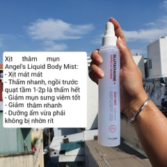 Xịt Giảm Mụn Lưng Sáng Da Cơ Thể Angel's Liquid Glutathione+ Spot Care Body Mist 150ml