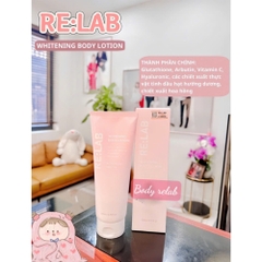 Kem Dưỡng Trắng Da Body RELAB Whitening Nâng Tone Body Lotion 200 ml