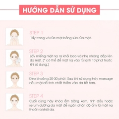 Mặt nạ nhau thai cừu cuống rốn tế bào gốc Nhật Bản Rwine Beauty dưỡng da, cung cấp độ ẩm, tái tạo collagen