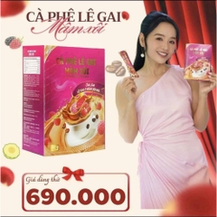 Cà Phê Bứa Mâm Xôi Đen Cà Phê Lê Gâi Mâm Xôi Đỏ Hộp 15 Gói Cafe mâm xôi mới