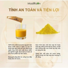 Nghệ Nano Lux Masilraon Hàn Quốc Hộp 30 Gói Và 60 Gói - Dưỡng Trắng Da, Ngủ Ngon, Tăng Sức Đề Kháng, Hỗ Trợ Dạ Dày