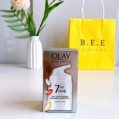 Kem Dưỡng Ẩm Chống Lão Hóa Olay Total Effects 7 in 1 Vitamin C & B3 - 37 ml