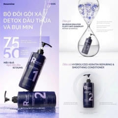 Bộ Dầu gội xả Rosemine Repair phục hồi làm phồng tóc ngăn ngừa tóc gãy rụng 500ML - 1000ML